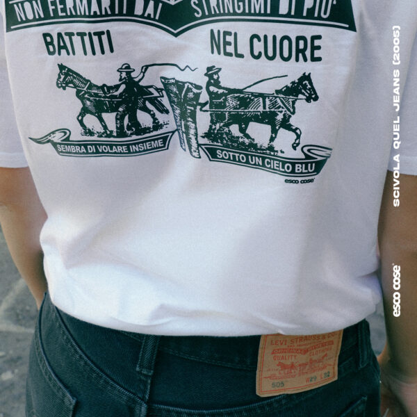 Scivola quel jeans Tee - immagine 3