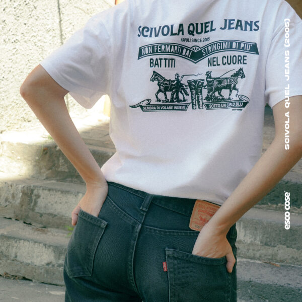 Scivola quel jeans Tee - immagine 6